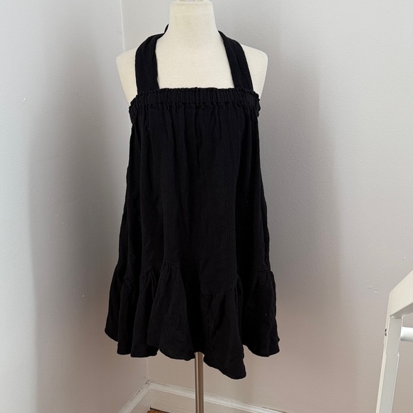 Free People Dresses & Skirts - Free People Heart Signal Convertible Mini Dress Black | size XS *SOLD OUT* NWOT